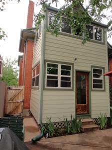 Back Porch After New Siding